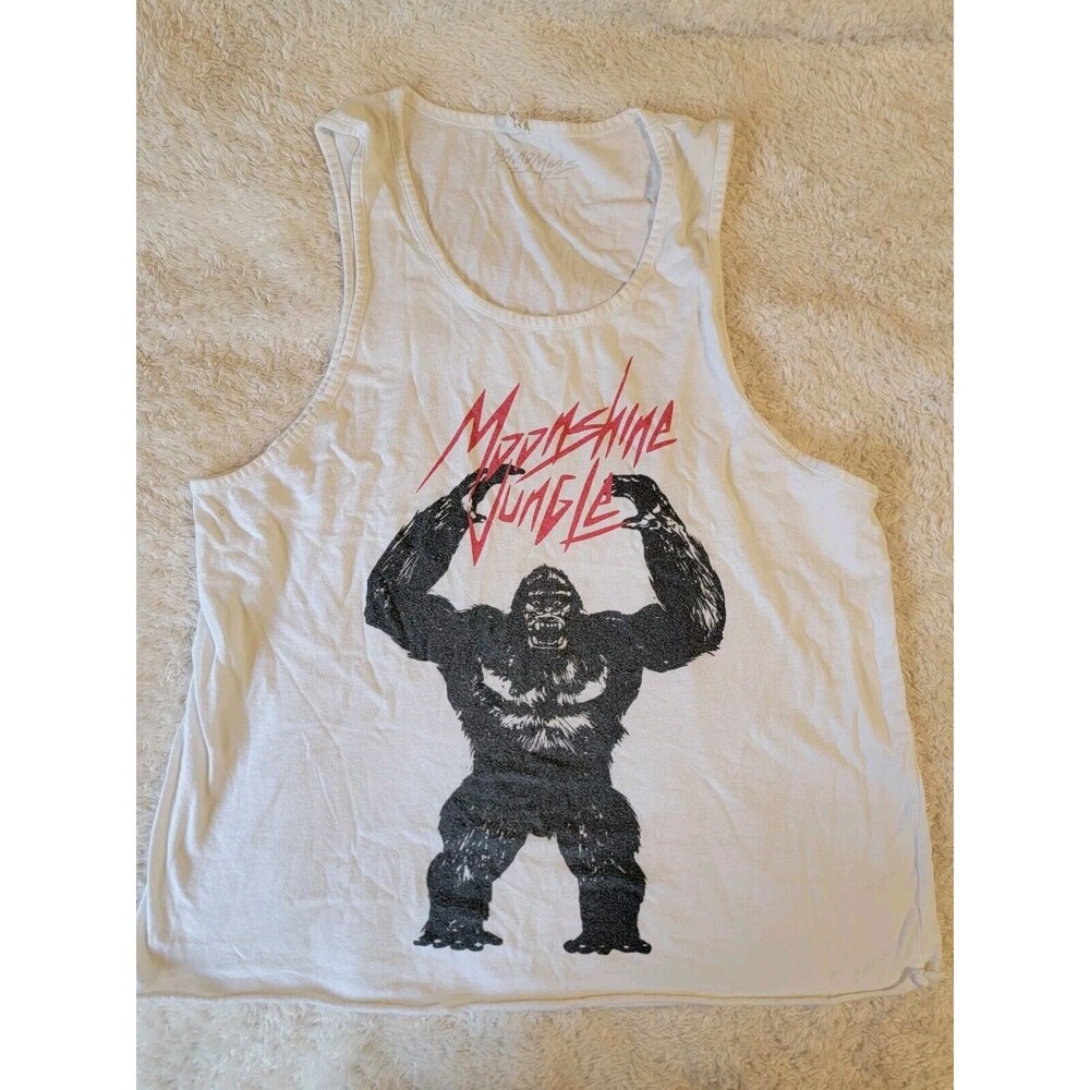 Bruno Mars Moonshine Jungle‎ Tour Concert Women's Tank Top Size M  Graphic Rare